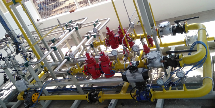 CNG High-Pressure Decompression Skids